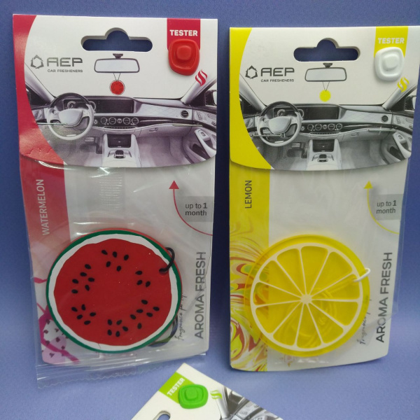 Ароматизатор воздуха для автомобиля AROMA FRESH / Подвесной ароматизатор